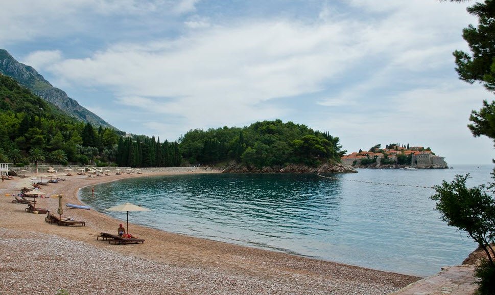 Milocer Beach, Montenegro